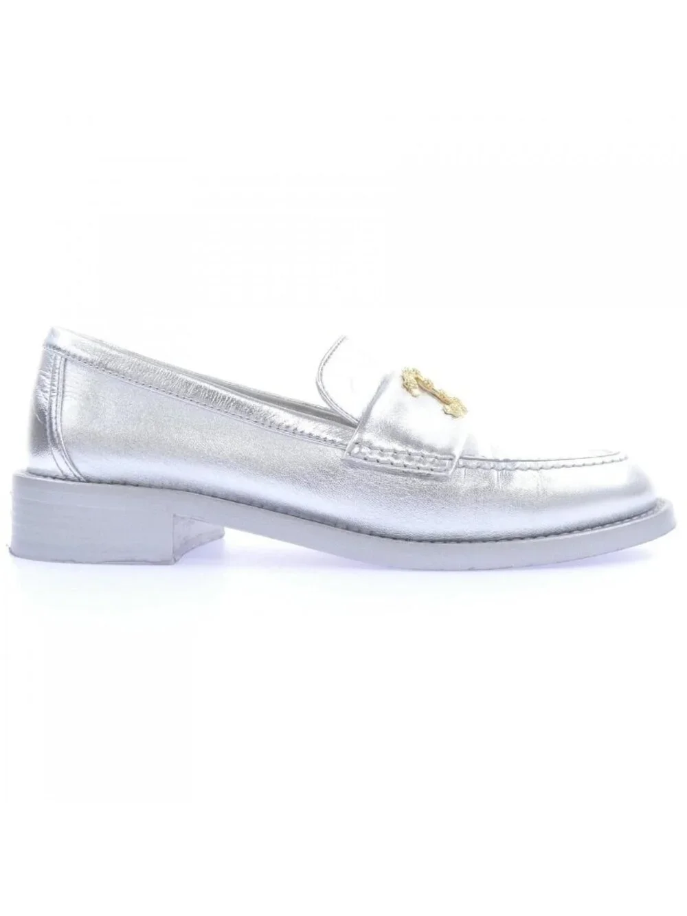 Chanel Sneakers Silver